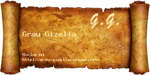 Grau Gizella névjegykártya